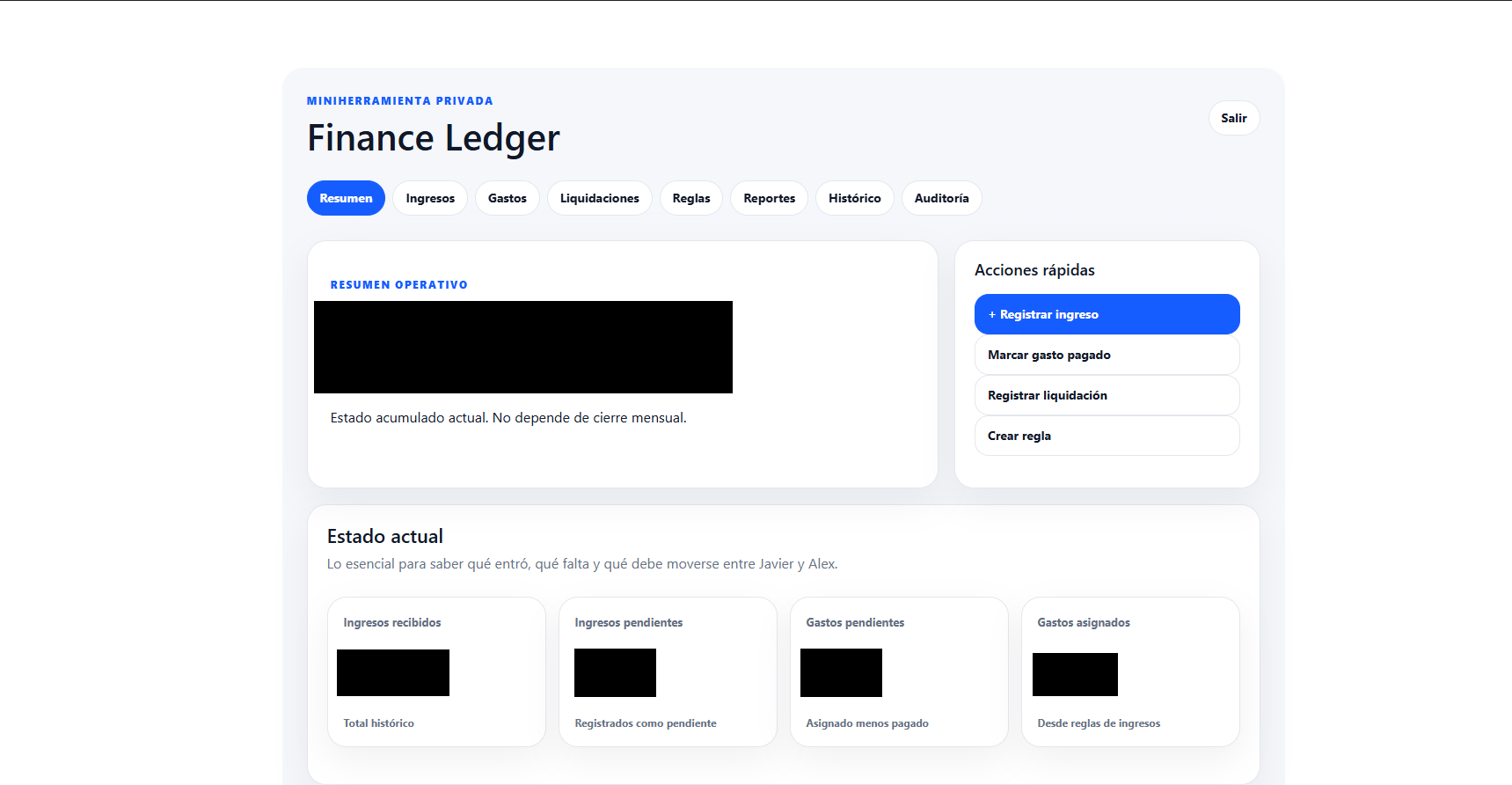 Finance Eloframe